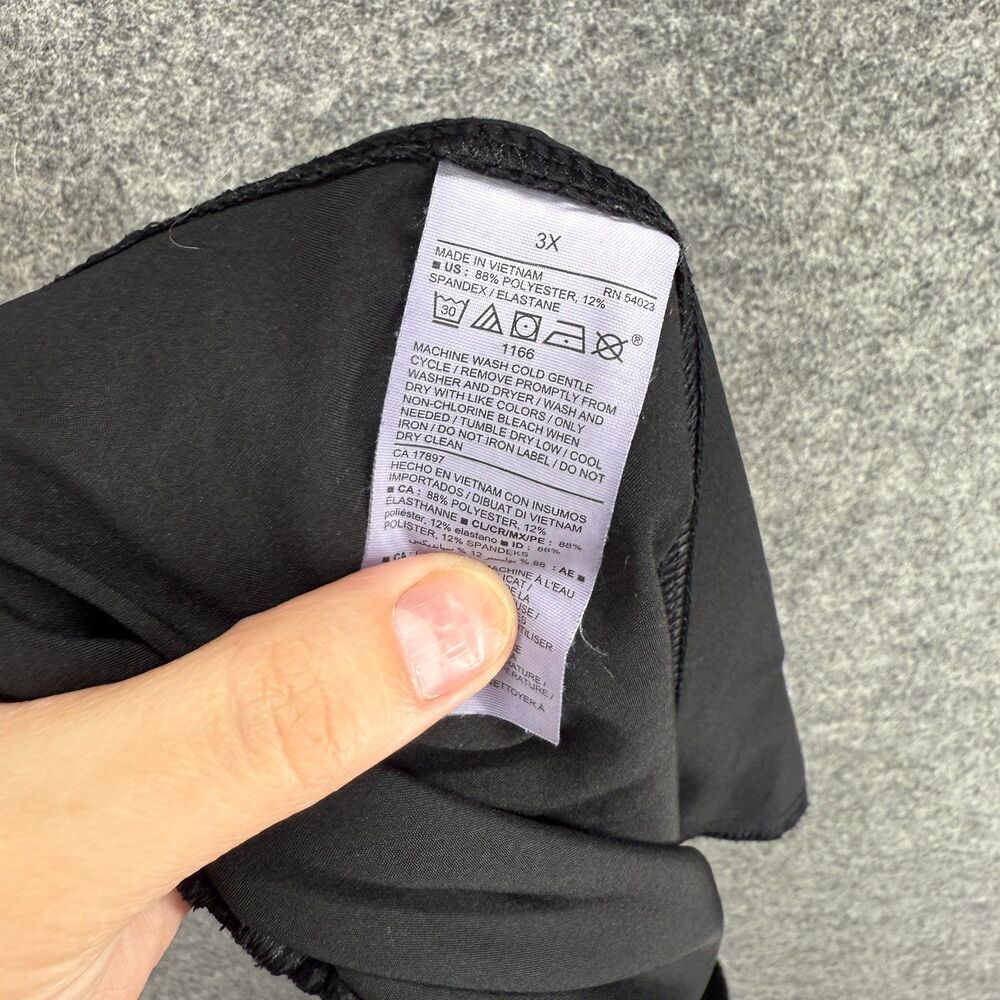 Old Navy Activewear Track Pants Women 3X Plus Black High Rise Skinny Stretch - Picture 5 of 6